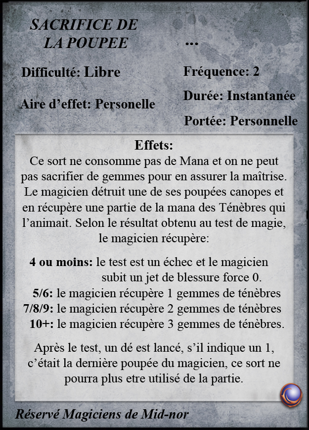 Sacrifice de la Poupée